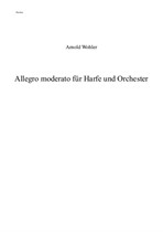 Allegro moderato für Harfe und Orchester