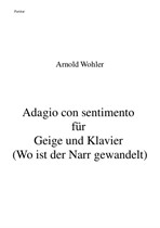 Adagio con sentimento für Geige und Klavier