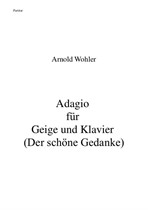 Adagio für Geige und Klavier