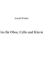 Trio für Oboe, Violoncello und Klavier